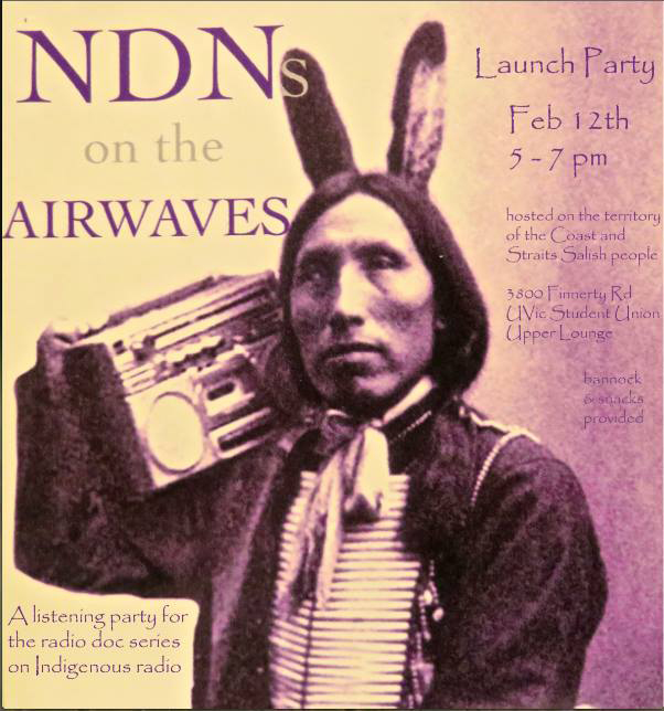 Poster for NDNs on the airwaves 2