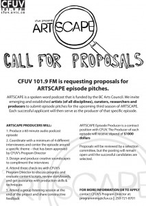 Artscape Request for Proposals